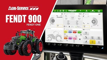 Fendt 900 Vario Tractors | FendtONE Operator Environment