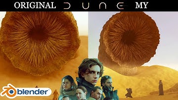 I recreated a scene from Dune in Blender