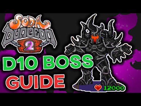 The Darkest Lord Guide! Dimension 10 Boss Guide and Tips [SODA DUNGEON 2]