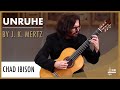 Capture de la vidéo "Unruhe" By J. K. Mertz Performed By Chad Ibison On A 2023 Vladimir Druzhinin Classical Guitar