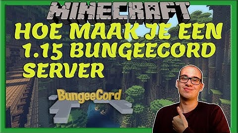 BUNGEECORD SERVER 1.15.2 || Tutorial [Nederlands / Dutch]