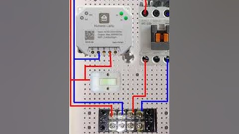Cách đấu nối bộ điều khiển Hunomic Lahu với khở động từ bật tắt thiết bị thoong minh trên điện thoại