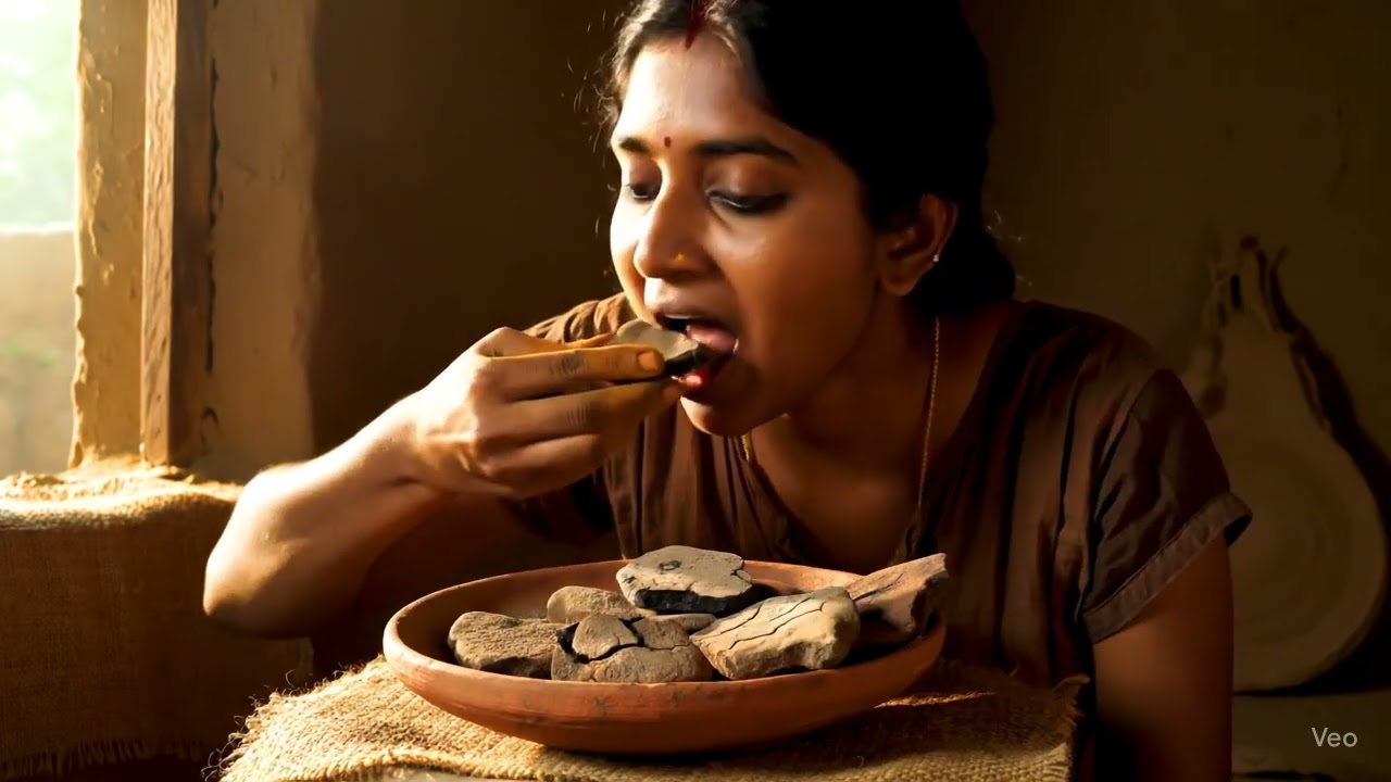 🧱 Eating Edible Roasted Clay | Pure ASMR Crumble