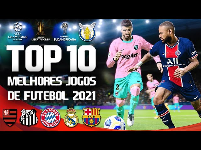 OS 10 MELHORES JOGOS DE FUTEBOL PARA CELULAR FRACO 2022 