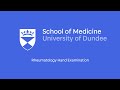 Rheumatology Hand Examination