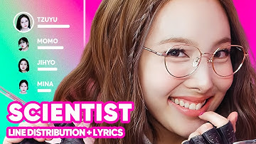 [Updated] TWICE - SCIENTIST (Line Distribution + Lyrics Karaoke) PATREON REQUESTED