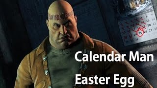 Batman Arkham Knight Calendar Man Easter Egg Reference