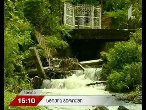 უხვმა ნალექმა ლანჩხუთის სოფლებში პრობლემები შექმნა