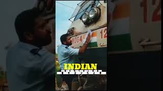 Indian Railways Locopilot status // Indian Flag ?? // shorts indianrailways indiantrain ytshorts