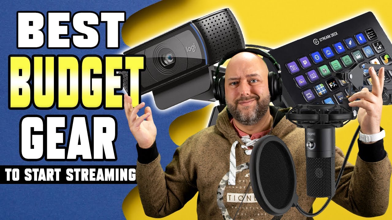 The best live streaming equipment for every budget