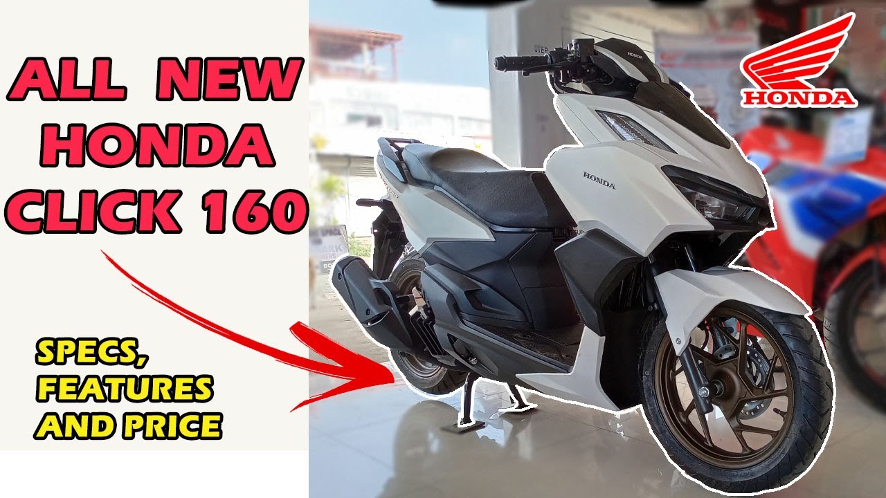 Honda Click 160i 2022 Color Matte Pearl Crater White Price Specs honda-click-160i-2022-color-matte-pearl-crater-white-price-specs