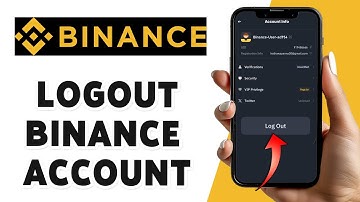 How To Logout Binance App On iPhone 2024 | Sign Out Of Binance Account On iOS Guide