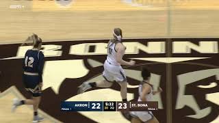 WBB | St. Bonaventure vs. Akron (Nov. 10, 2019)