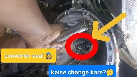 Transmission leak - Front seal ? or torque converter ? CHECK THIS OUT ! before you install