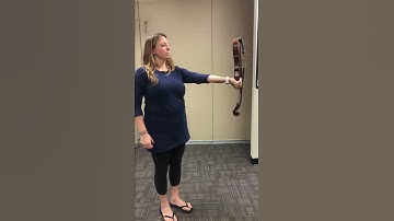 Beginning Violin Hold
