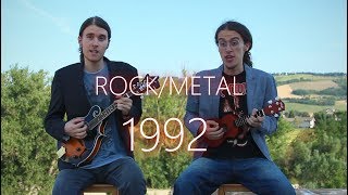 Year 1992 in 2 minutes (ROCK/METAL)