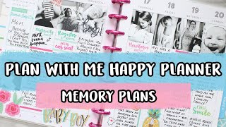 Happy Planner | Memory Spread | Episode 2