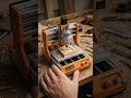 World's Smallest CNC Router Carving Wood! 😱⚙️ #shorts