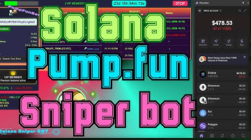 Pump Fun sniper bot Live Capture — Solana sniper bot MEV Trigger & Broadcast