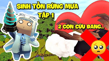MEOWPEO SINH TỒN RỪNG MƯA MINI WORLD TẬP 1: 2 CON CỪU ĐANG LÀM CHUYỆN BẬY BẠ