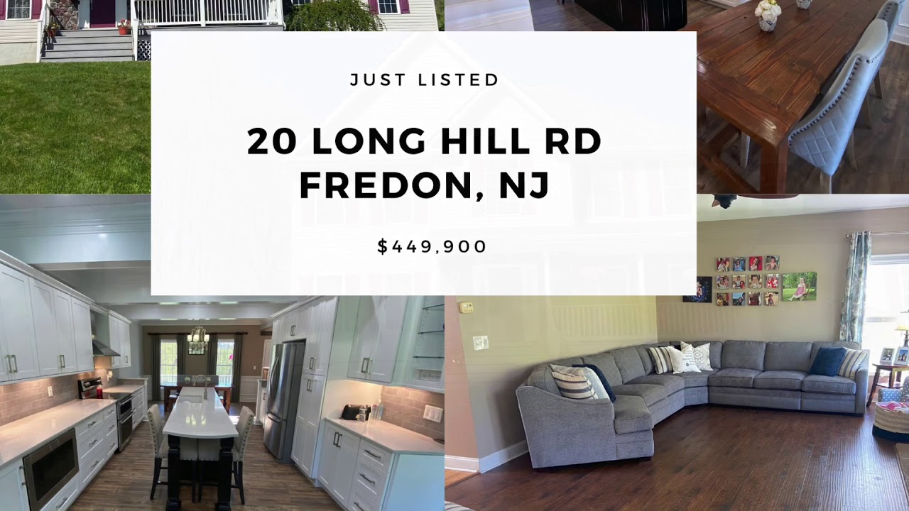 20 Long Hill Road Fredon NJ FOR SALE