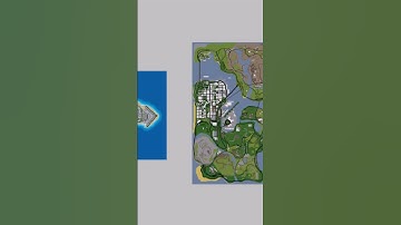 GTA Games map size comparison