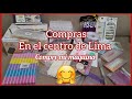 🛍  compras en el centro de Lima // compré mi maquina 🤗