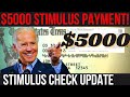 $5000 CHECKS FOR SOME! 4th Stimulus Package Update+ $200 Checks + Build Back Better Break Up