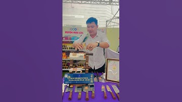 Bộ 3 Sản Phẩm OCOP Dao Thép Không Gỉ XR Tấn Lộc Tài