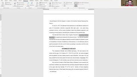 How To Create A Legal Table Of Authorities In Microsoft Word 2016.