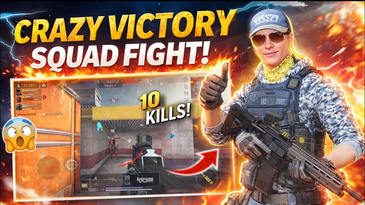 Best: 1 VS 4 CLUTCH! 😱 Blood Strike Intense Squad Fight Victory 🔥