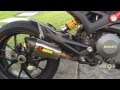 Ducati Monster 796 short Akrapovic