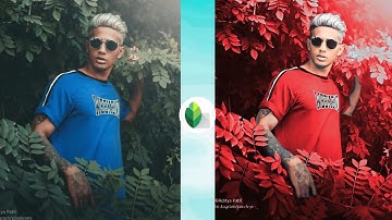 Cool Red Tone Snapseed Photo Editing | Snapseed photo editing | Photo editing