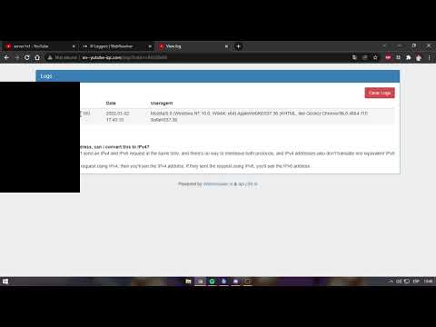Ip-logging a staff on CavePvP Network | With WebResolver.nl | KatanaIndustries
