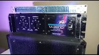 PROBANDO ESTA RELIQUIA PEAVEY M 2600 by Christian liroy 8,303 views 3 years ago 1 minute, 19 seconds