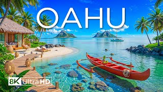 Oahu 8K | Tropical Paradise of Hawaii – Golden Beaches, Lush Mountains & Endless Ocean Beauty