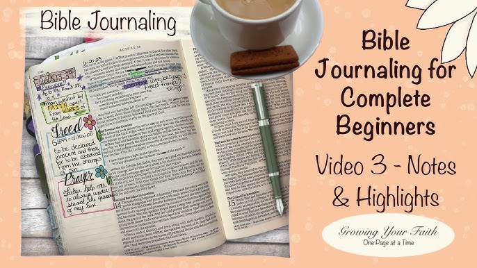 Bible Journaling for Complete Beginners - Intro 