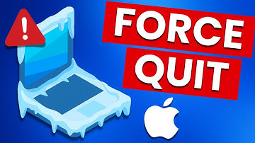 How To Force Quit/Close Frozen Apps on Mac (FAST & EASY) - Macbook Tips