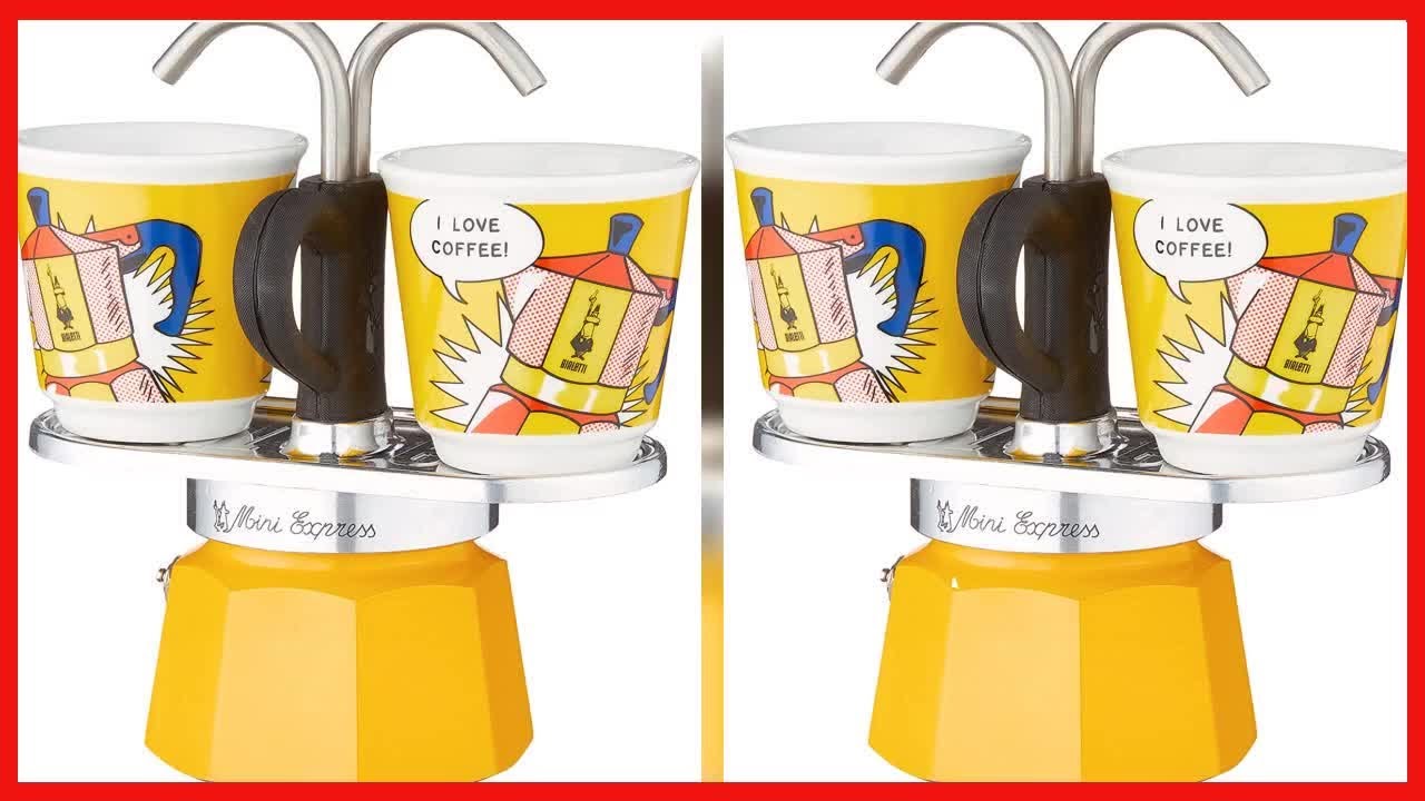 Bialetti Set Mini Express 2 Cups - Lichtenstein