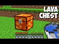 WHAT will HAPPEN if Open LAVA CHEST in Minecraft ? What inside LAVA CHEST ?