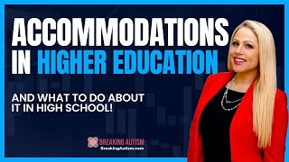 Accommodations for Students with Disabilities in Higher Education | Sabrina Shafer
