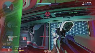 Splitgate Gun Game Triple Kill into Collateral Snipe