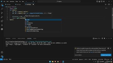 Exercício 1015 - Distância Entre Dois Pontos - Resolvido em Python - Beecrowd