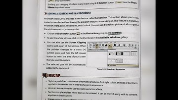 Class 5th Computer Lesson 5 USING STYLES AND OBJECTS ( Part - 7 )