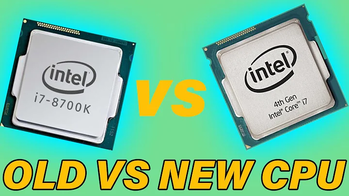 Intel 4th Gen VS 8th Gen - Any Difference?