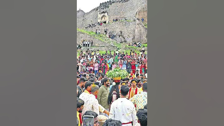 గోల్కొండ బోనాలు జాతర షూరు…..
