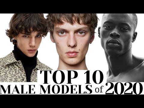 TOP 10 MALE MODELS of 2020