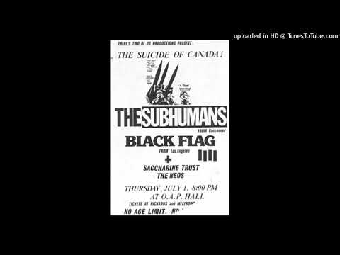 Neos -  Die For The Cause (Bobby Sands) Live @ The O.A.P. Hall, 7/1/82, Victoria Canada