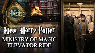 Epic Universe's Ministry of Magic Elevator Ride Complete Details  NEW Wizarding World