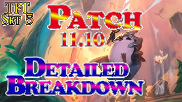 TFT Patch 11.10 - Detailed Breakdown + Thoughts - RazmaGaming